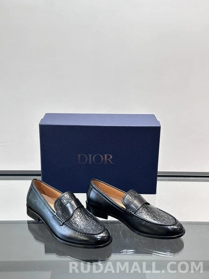 디올 디올 텍스처 페니 로퍼 상세 이미지