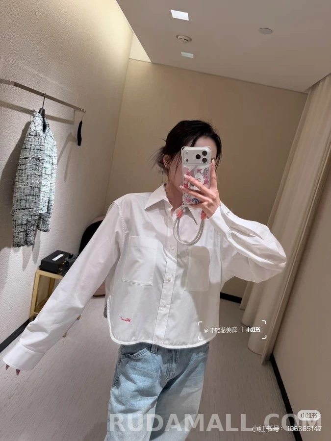 샤넬 샤넬 자수 체인 긴팔 티셔츠 상세 이미지