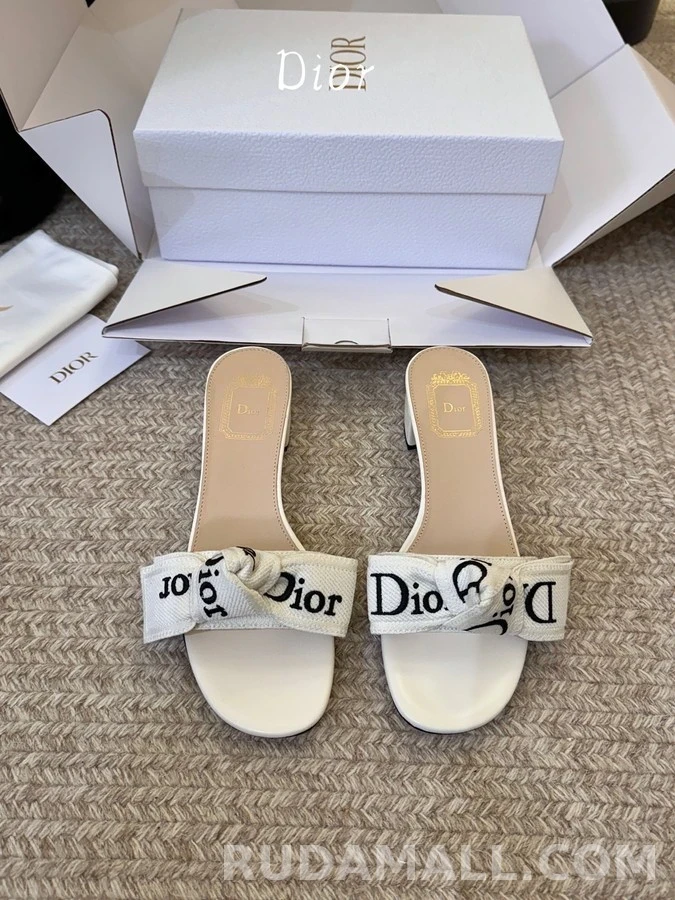 디올 디올 J'A 보우 블록힐 샌들 상세 이미지