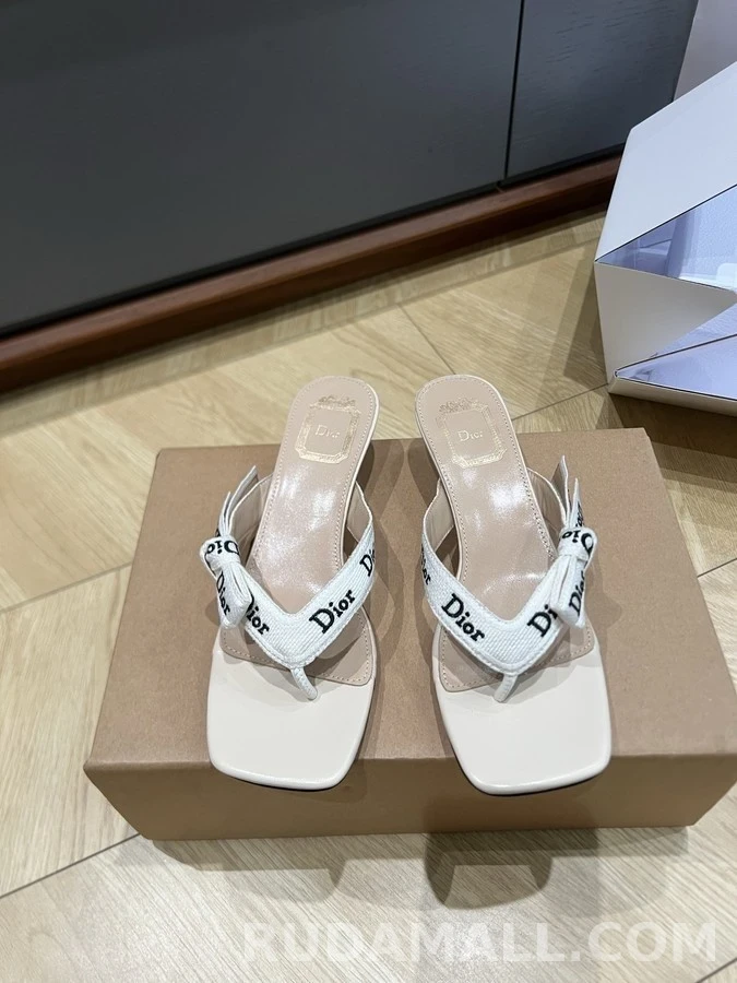 디올 디올 J'A 레터링 보우 힐 샌들 상세 이미지