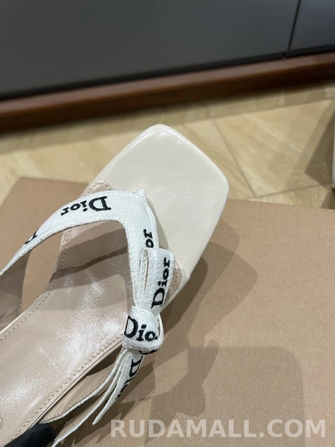 디올 디올 J'A 레터링 보우 힐 샌들 상세 이미지
