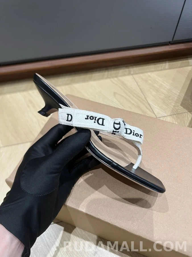 디올 디올 J'A 텍스트 스트랩 샌들 상세 이미지