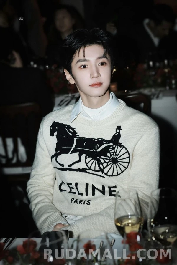 셀린느 셀린느 호스캐리지 로고 니트 상세 이미지