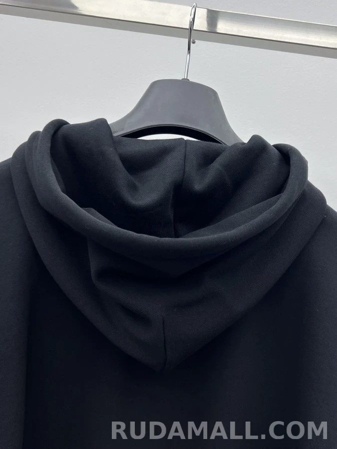 알렉산더 왕 알렉산더 왕 수정 드로스트링 크롭 집업 후드 상세 이미지