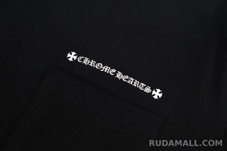 크롬하츠 크롬하츠 크로스 로고 긴팔 티셔츠 상세 이미지