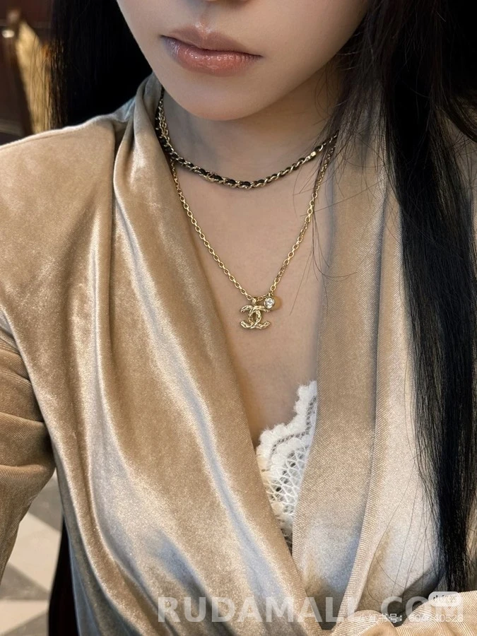 샤넬 샤넬 로고 체인 목걸이 상세 이미지