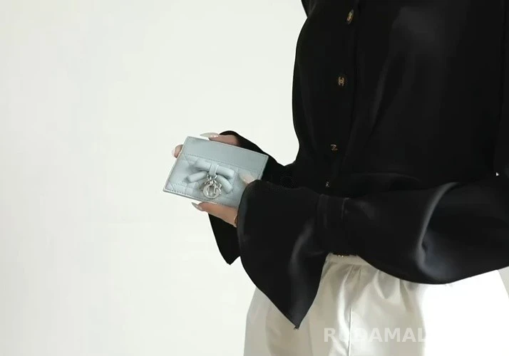 디올 디올 레이디 프리지아 카드 지갑 상세 이미지