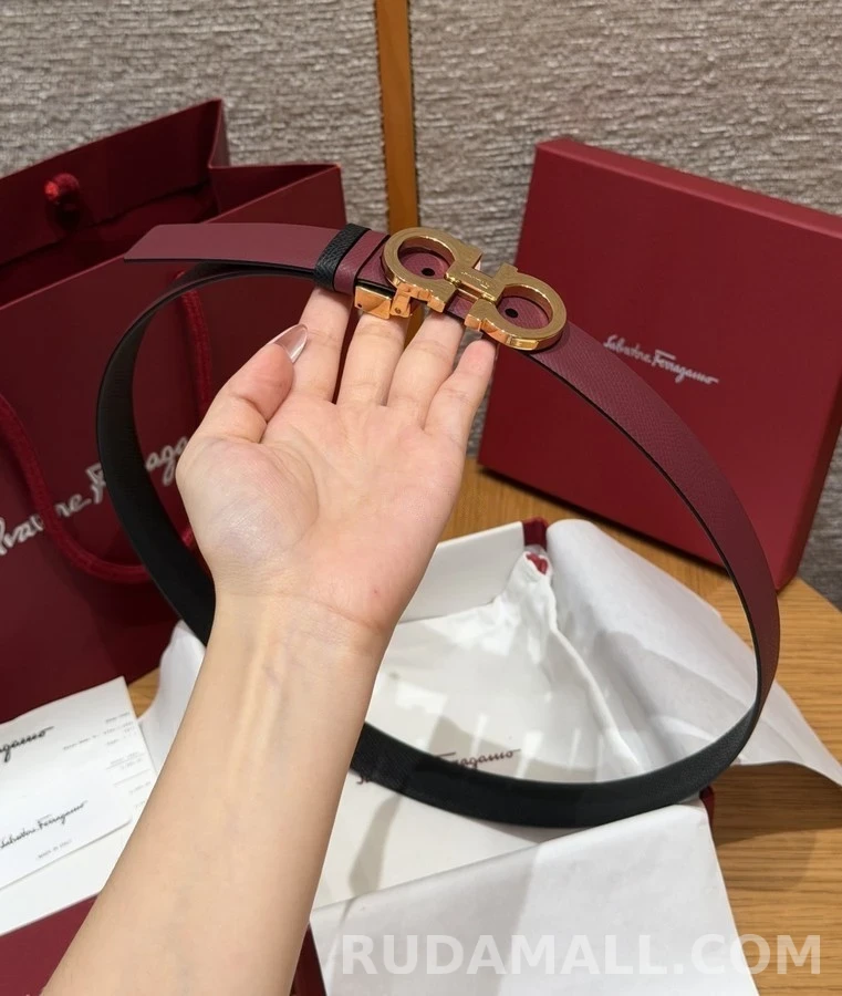 페라가모 페라가모 간치니 버클 리버서블 벨트 상세 이미지