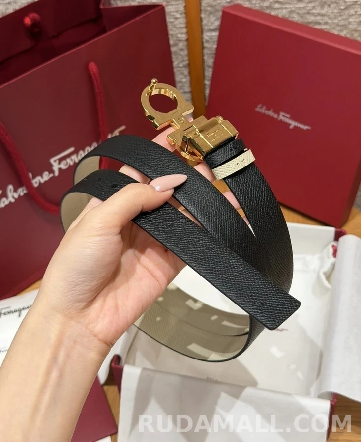 페라가모 페라가모 간치니 리버시블 벨트 상세 이미지