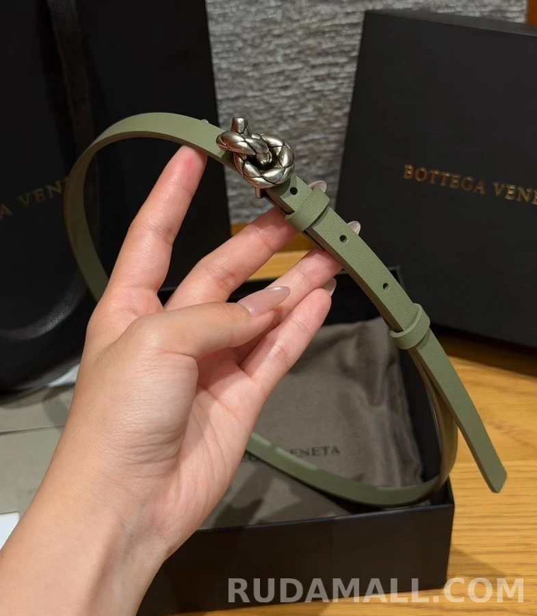 보테가베네타 보테가 베네타 매듭 버클 가죽 벨트 상세 이미지