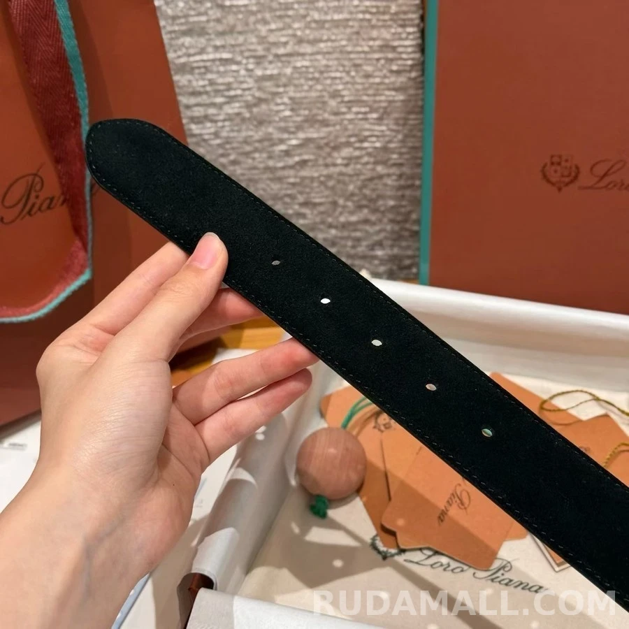 로로피아나 로로피아나 스웨이드 벨트 상세 이미지