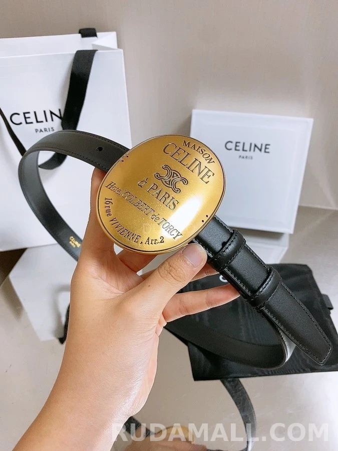 셀린느 셀린느 메종 트리옹프 25mm 벨트 상세 이미지