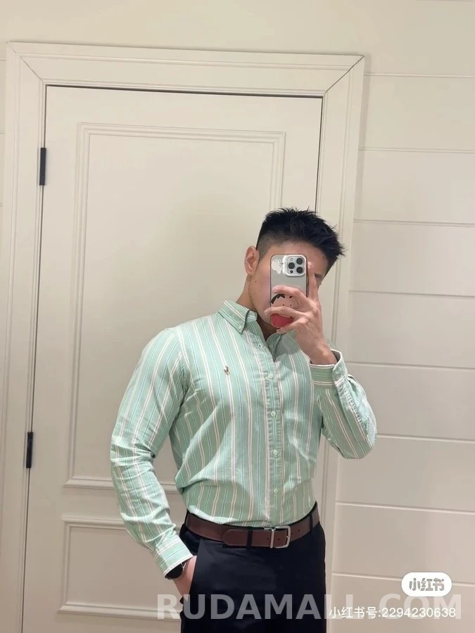 폴로 랄프 로렌 폴로 랄프 로렌 멀티 스트라이프 셔츠 상세 이미지