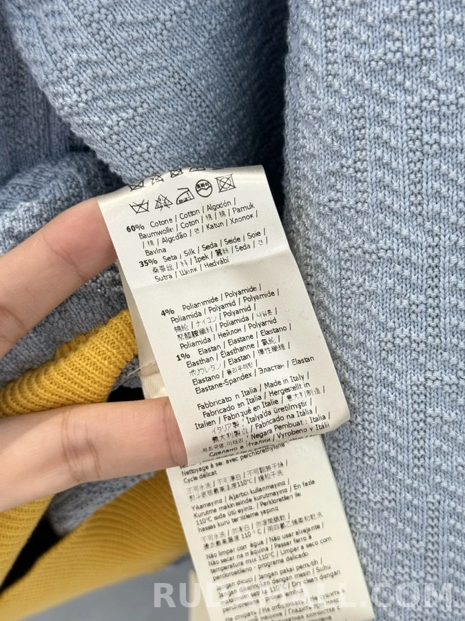 펜디 펜디 하늘색 더블F 후드 집업 상세 이미지