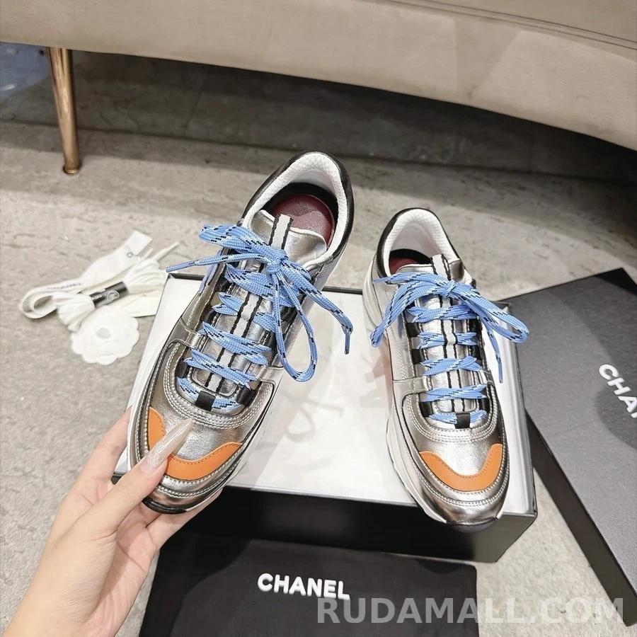 샤넬 샤넬 컬러블록 스니커즈 상세 이미지