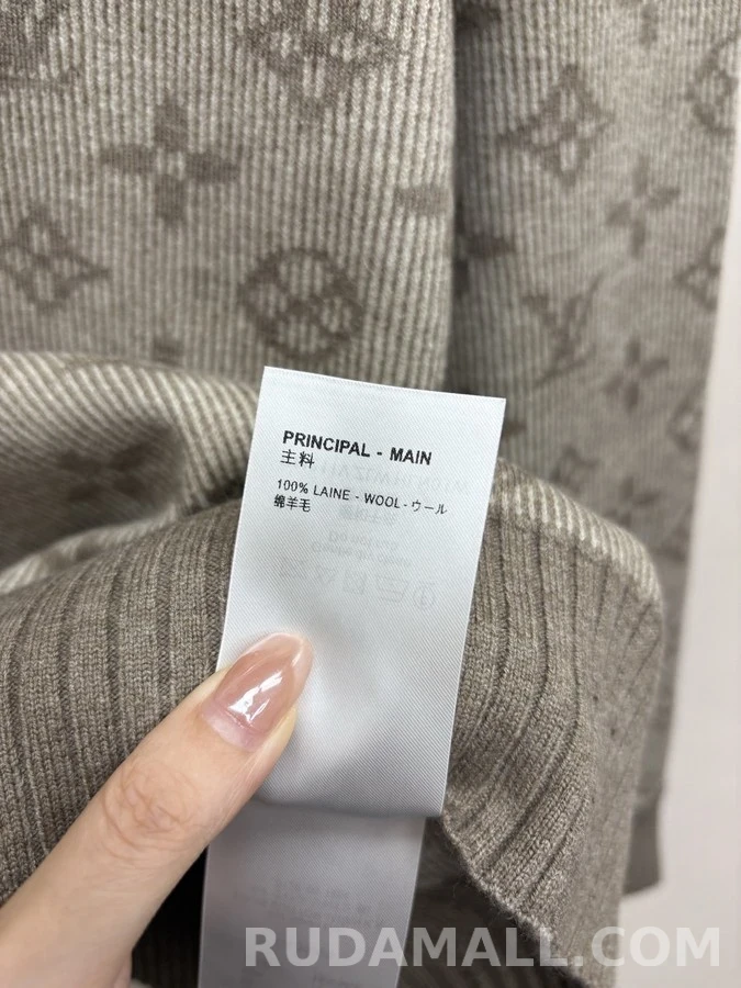 루이비통 루이비통 모노그램 자카드 니트 스웨터 상세 이미지