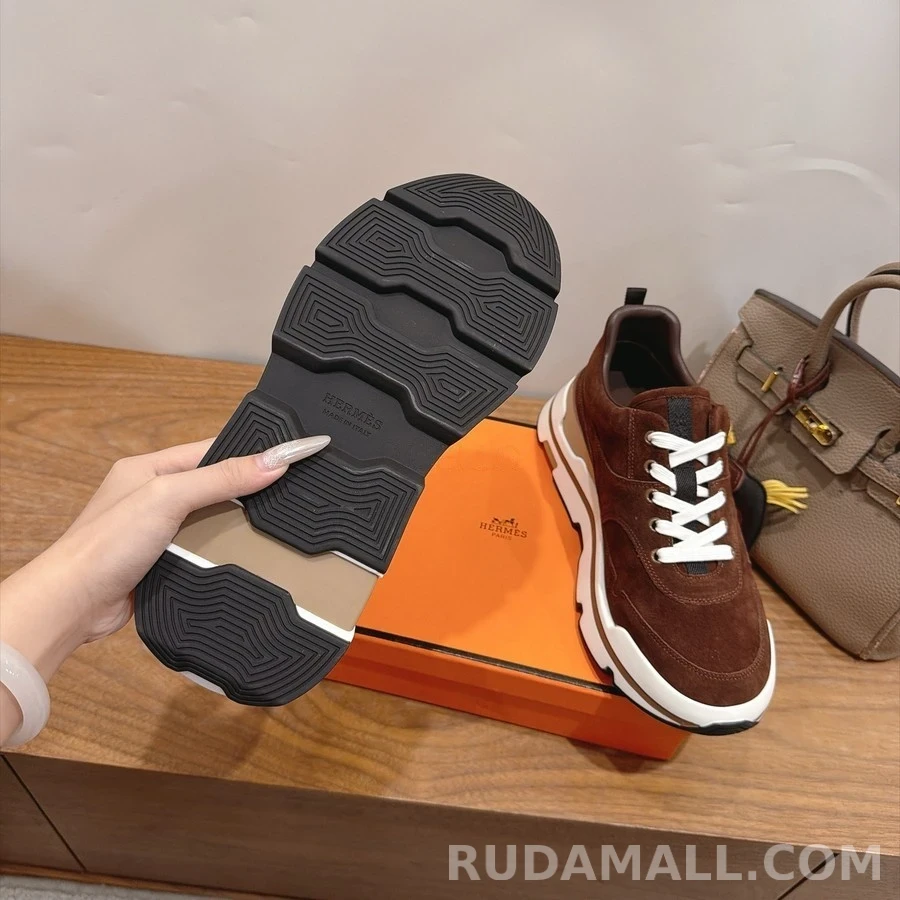 에르메스 에르메스 스웨이드 청키 스니커즈 상세 이미지