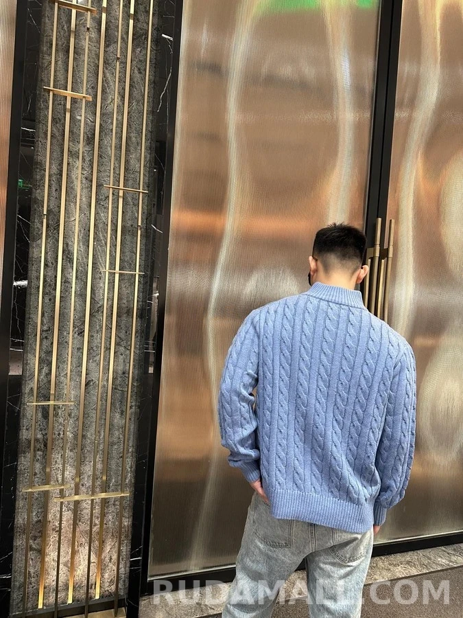 폴로 랄프 로렌 폴로 랄프 로렌 케이블 쿼터집 니트 상세 이미지