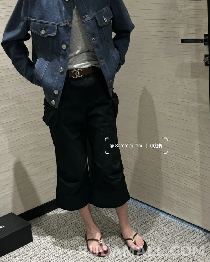 샤넬 샤넬 로고 플립플롭 상세 이미지