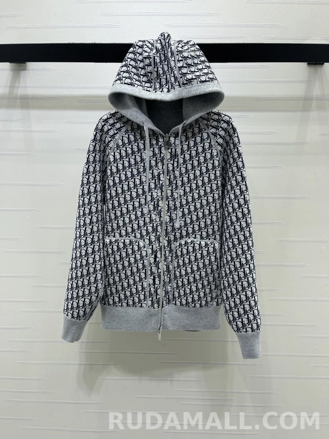 디올 디올 리버시블 로고 후드 집업 상세 이미지