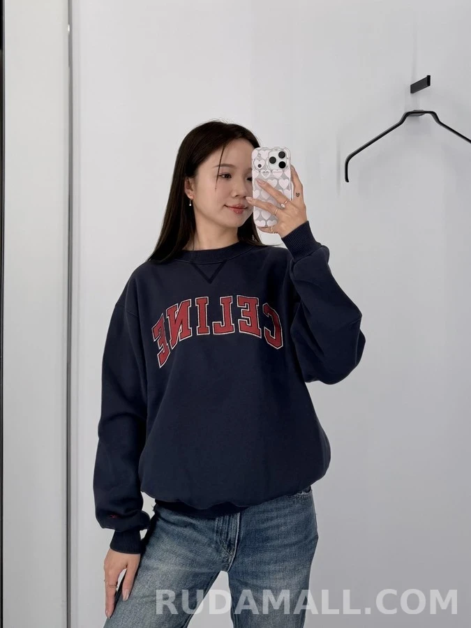 셀린느 셀린느 아치 레터링 맨투맨 상세 이미지