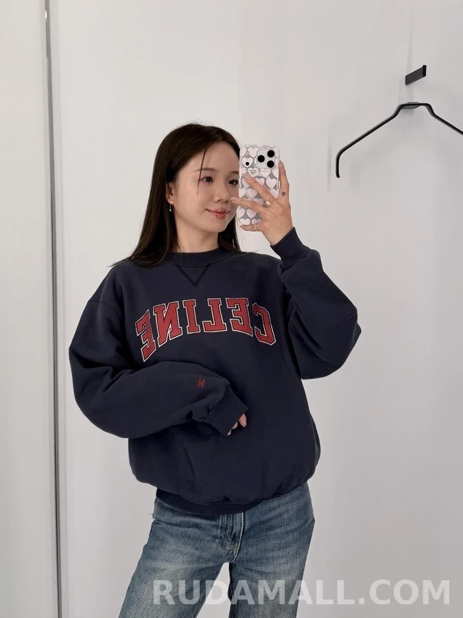 셀린느 셀린느 아치 레터링 맨투맨 상세 이미지