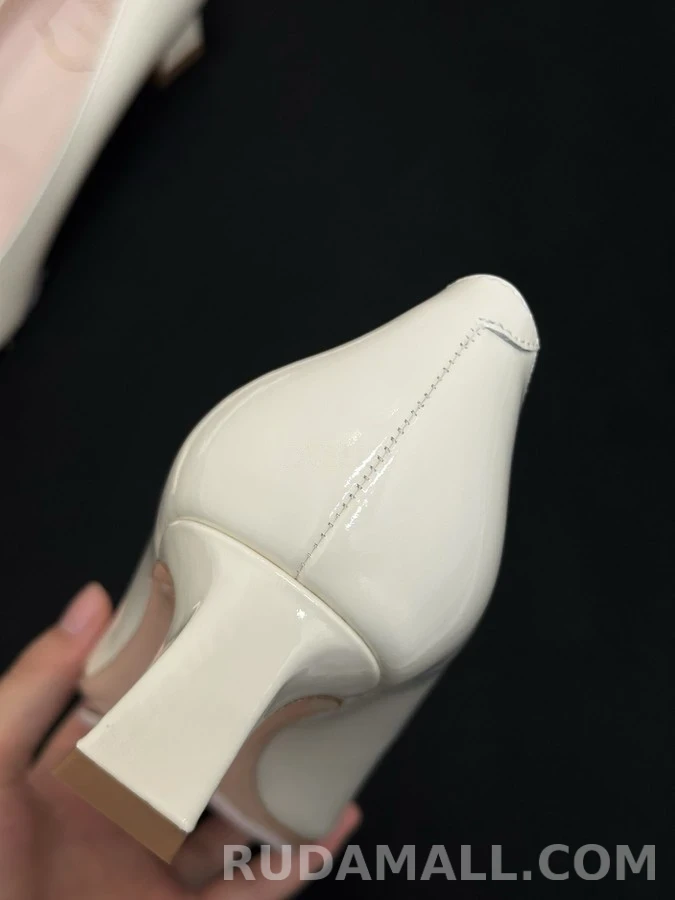 로저 비비에 로저비비에 사각 버클 키튼힐 펌프스 상세 이미지