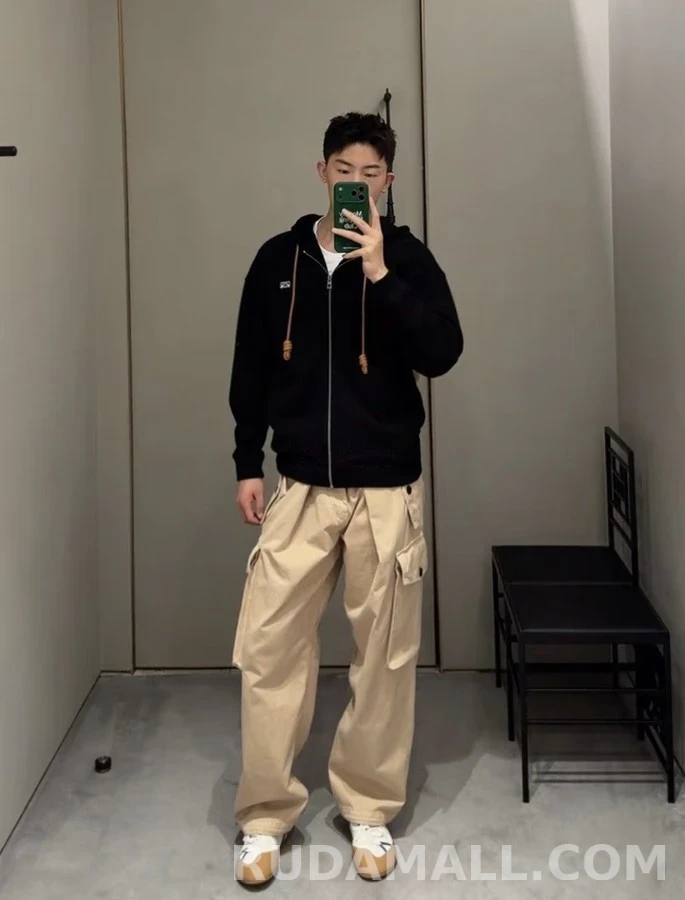 로에베 로에베 아나그램 자수 후드 집업 상세 이미지