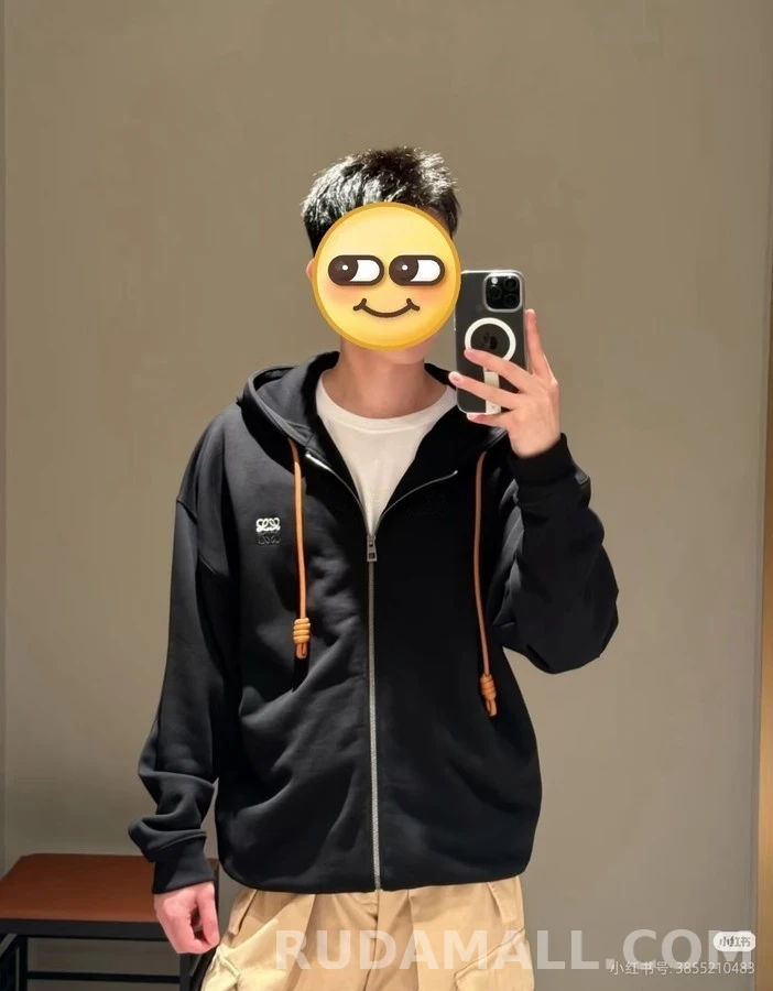 로에베 로에베 아나그램 자수 후드 집업 상세 이미지