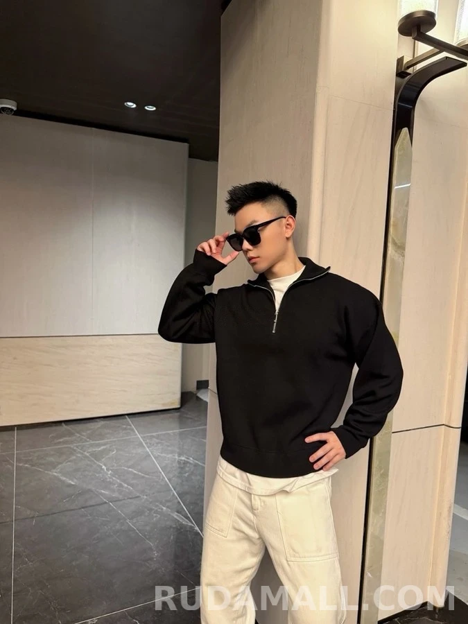 샤넬 샤넬 하프 집업 니트 상세 이미지