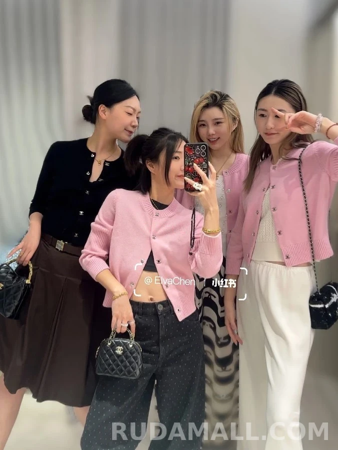 샤넬 샤넬 버튼 니트 가디건 상세 이미지