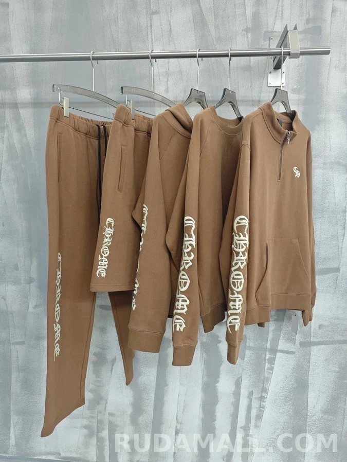 크롬하츠 크롬하츠 고딕 레터링 후드티 상세 이미지