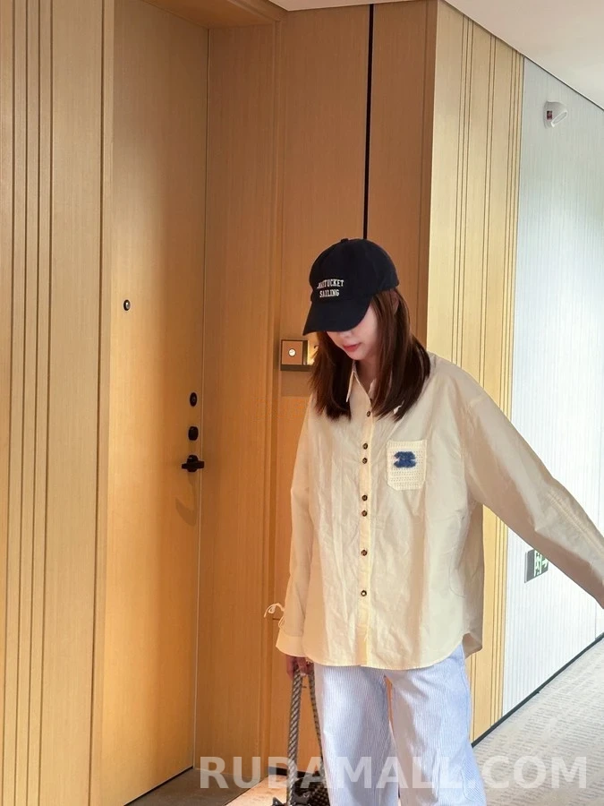샤넬 샤넬 로고 포켓 셔츠 상세 이미지
