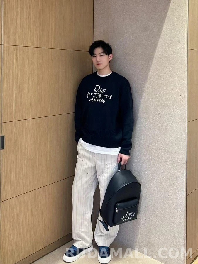디올 디올 레터링 니트 스웨터 상세 이미지
