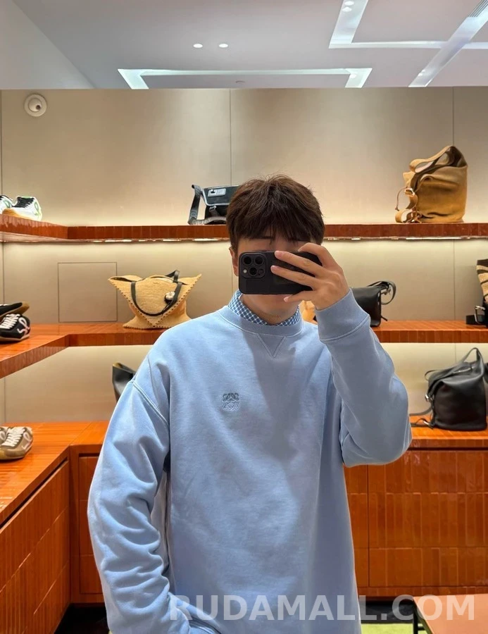 로에베 로에베 아나그램 자수 맨투맨 상세 이미지