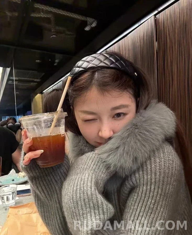 샤넬 샤넬 퀼팅 로고 헤어밴드 상세 이미지