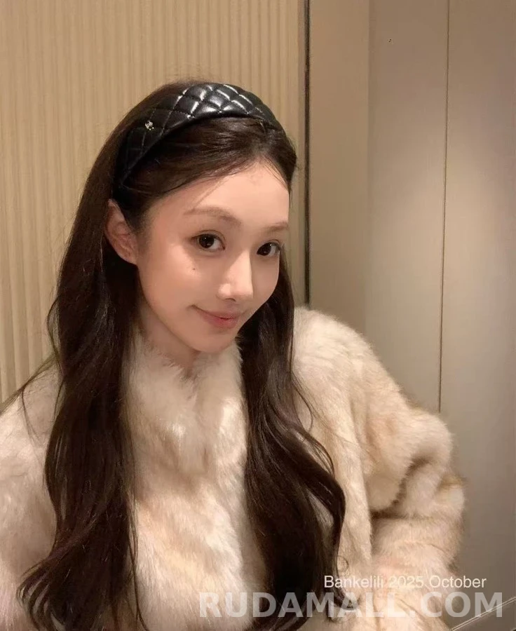 샤넬 샤넬 퀼팅 로고 헤어밴드 상세 이미지