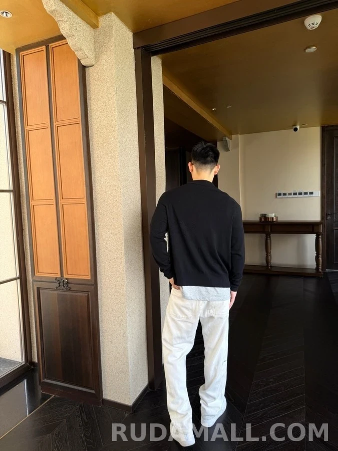아미 아미 하트 로고 카라 가디건 상세 이미지