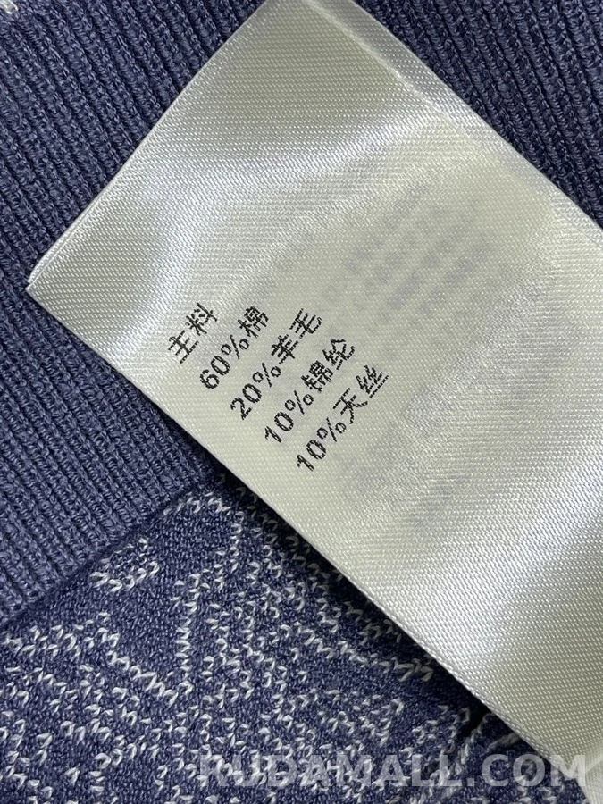 루이비통 루이비통 모노그램 자카드 긴팔 티셔츠 상세 이미지