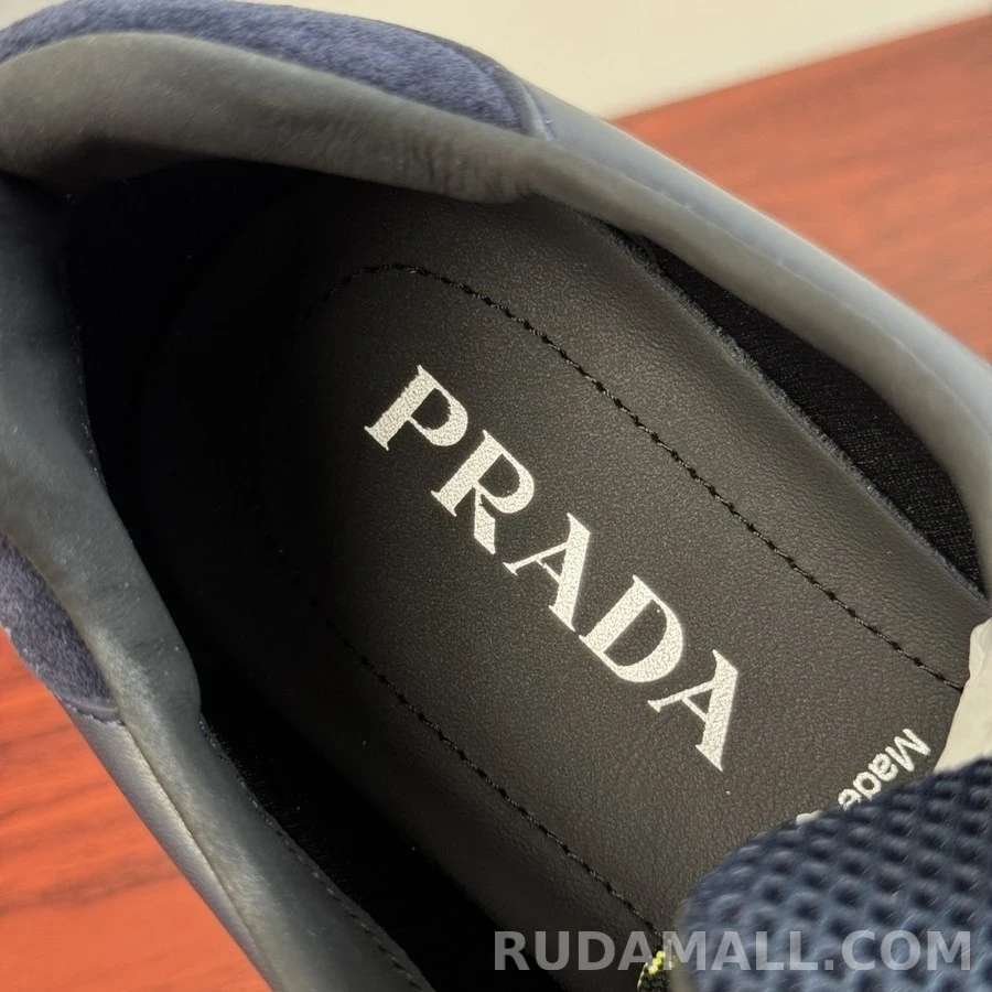 프라다 프라다 메쉬 레더 스니커즈 상세 이미지