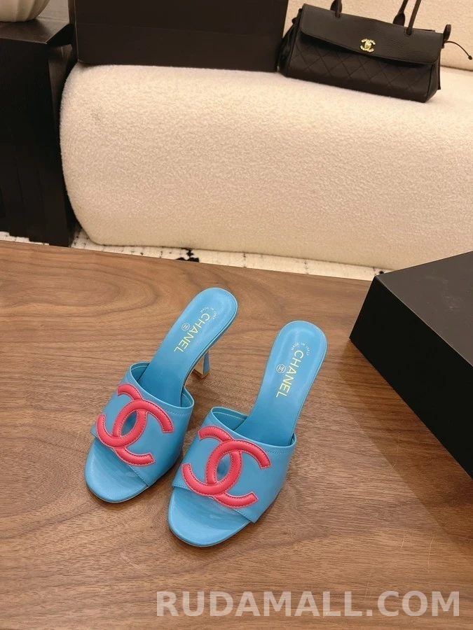샤넬 샤넬 더블 C 로고 뮬 상세 이미지