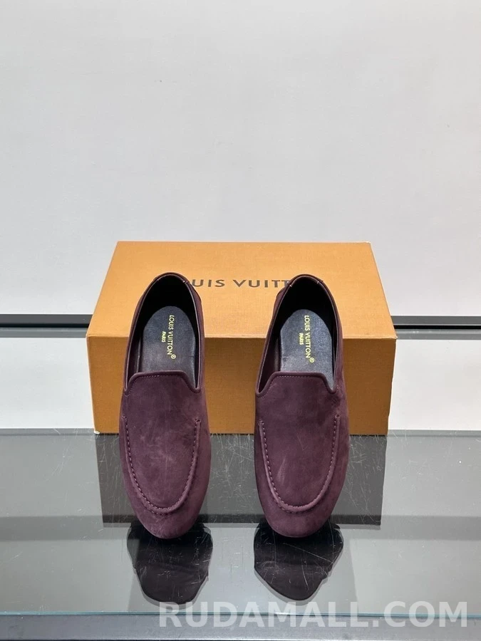 루이비통 루이비통 스웨이드 로퍼 상세 이미지