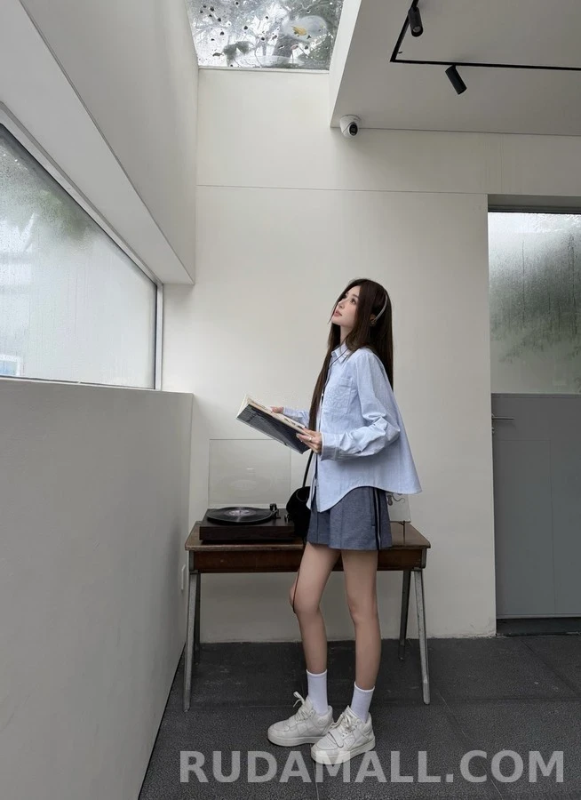 로에베 로에베 아나그램 자수 셔츠 상세 이미지