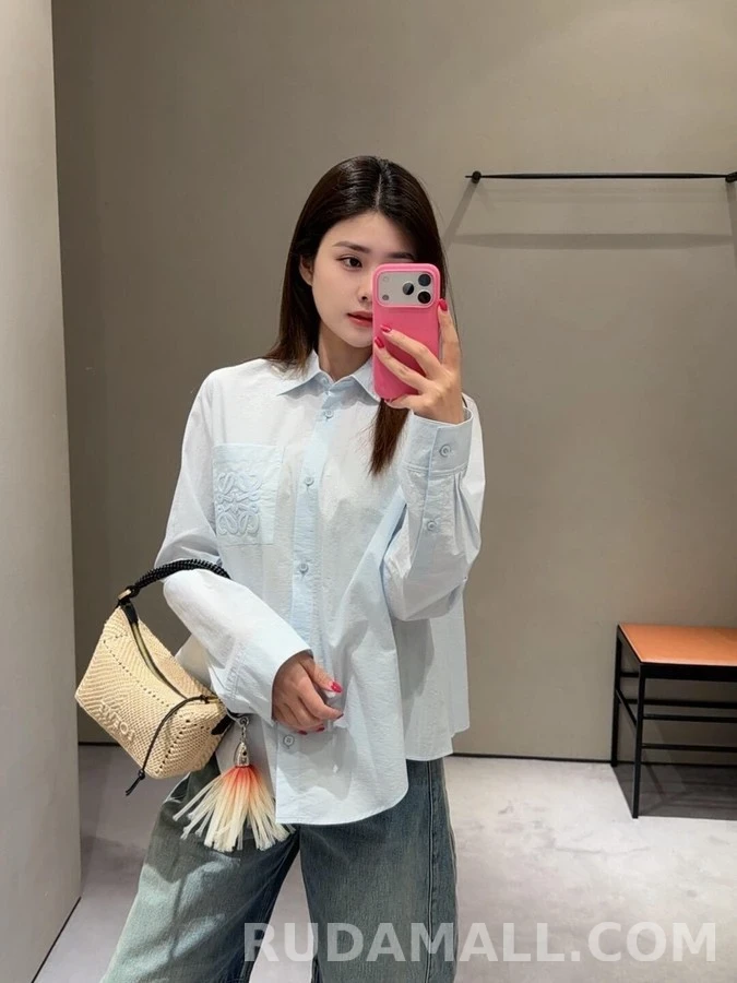 로에베 로에베 아나그램 자수 셔츠 상세 이미지
