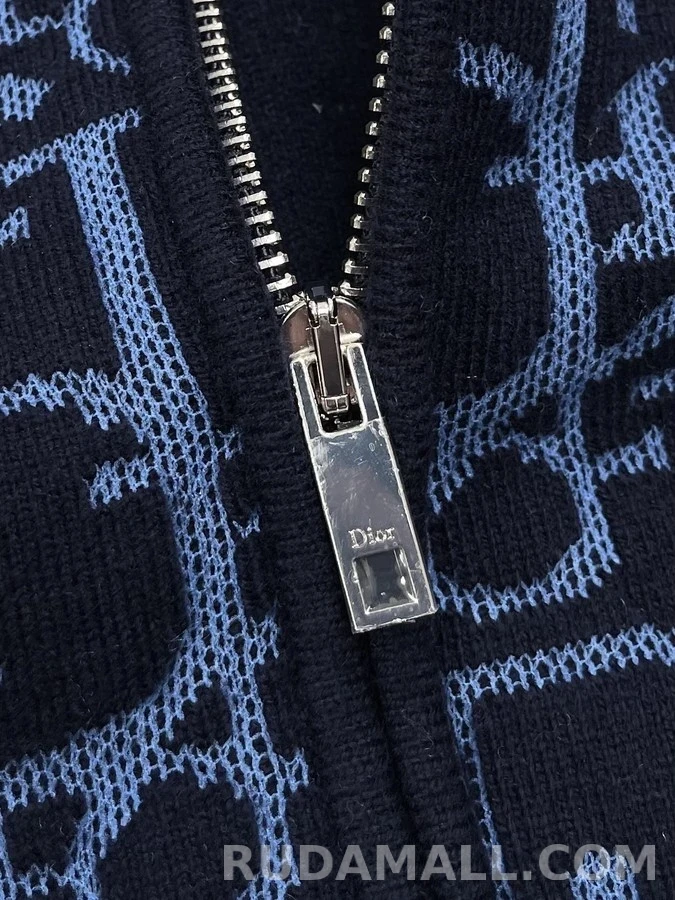 디올 디올 오블리크 패턴 후드 집업 상세 이미지