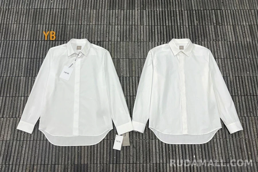 디올 디올 자수 긴팔 티셔츠 상세 이미지