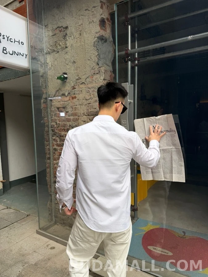 디올 디올 자수 긴팔 티셔츠 상세 이미지