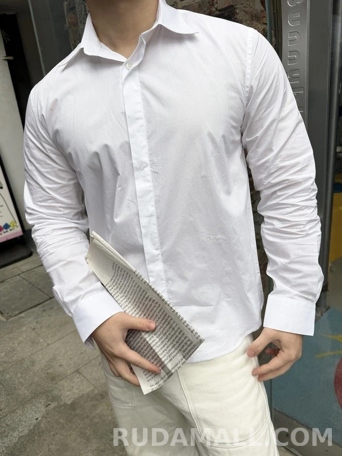 디올 디올 자수 긴팔 티셔츠 상세 이미지
