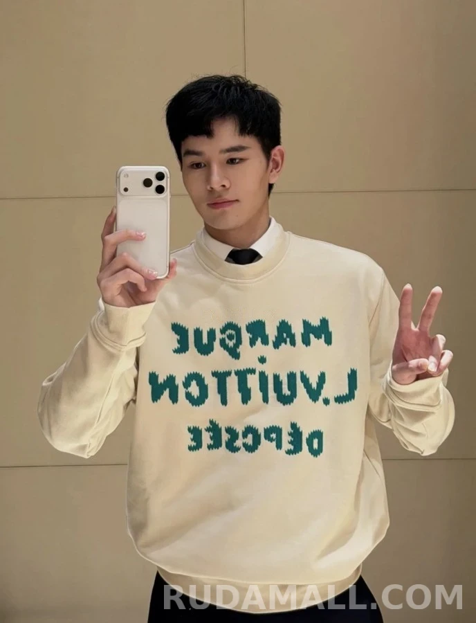루이비통 루이비통 레터링 맨투맨 상세 이미지