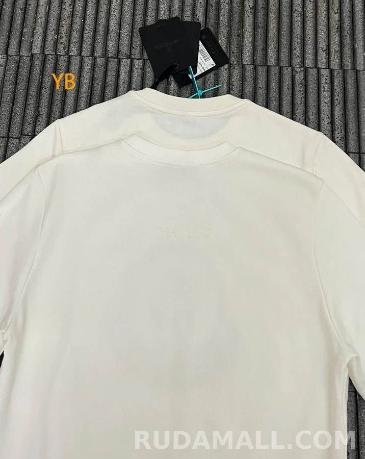 몽클레어 몽클레어 중첩 로고 맨투맨 상세 이미지